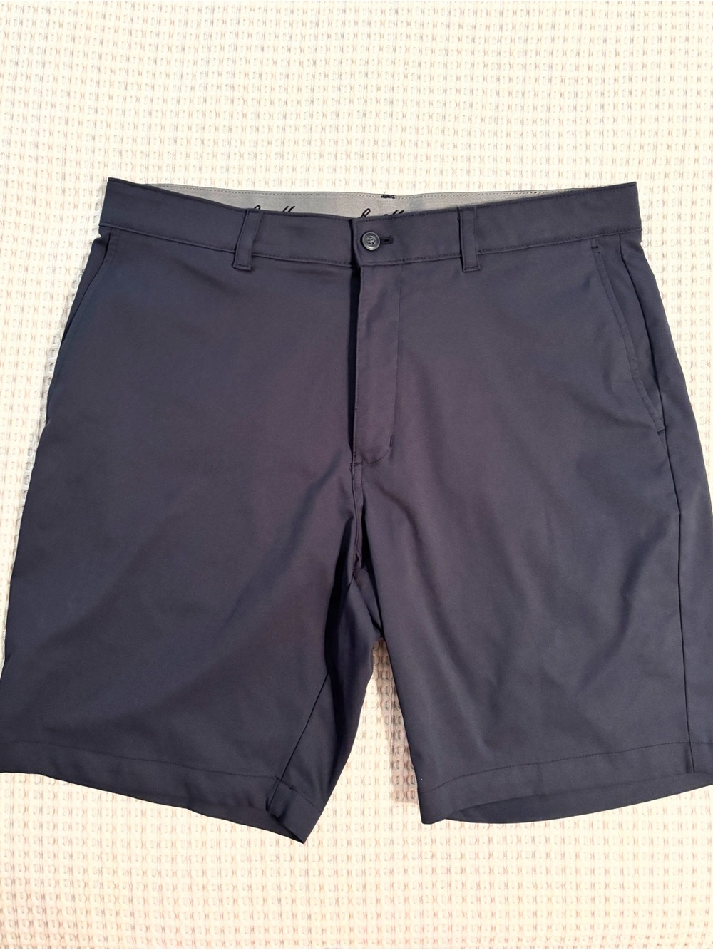 Men's Navy Golf Shorts